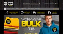 Desktop Screenshot of apcworkwear.com